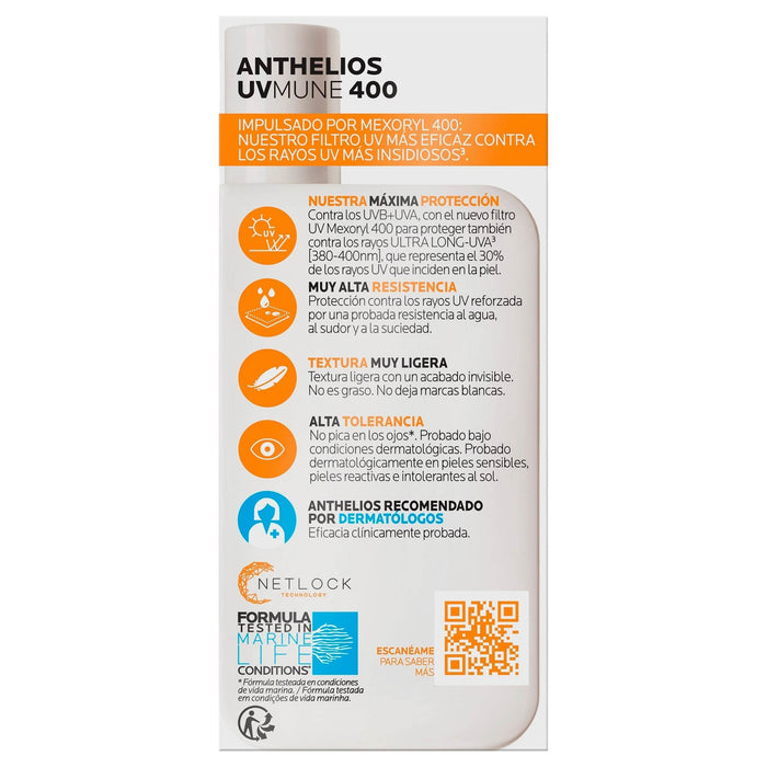 La Roche-Posay Anthelios Uvmune 400 Fluido Fps50+ 50Ml - WeCare Pharma