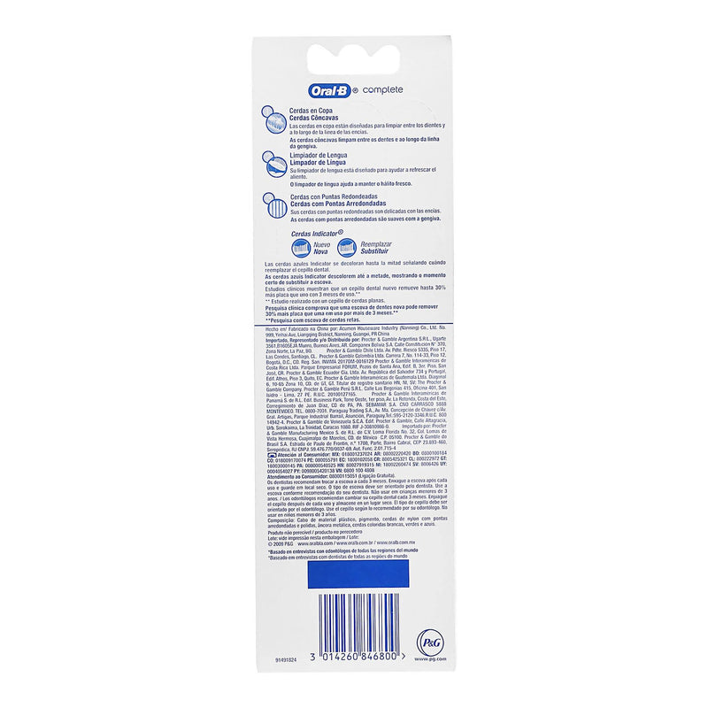 Cepillo Dental Oral B Complet Con 3 - WeCare Pharma
