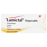 Lamictal Mast 25Mg Con 28 Tabletas (Lamotrigina) - WeCare Pharma