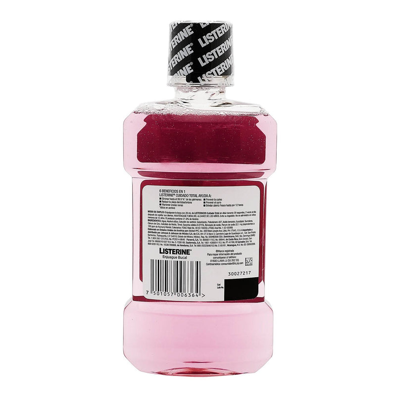 Listerine Antiseptico Cuidado Total 250Ml - WeCare Pharma