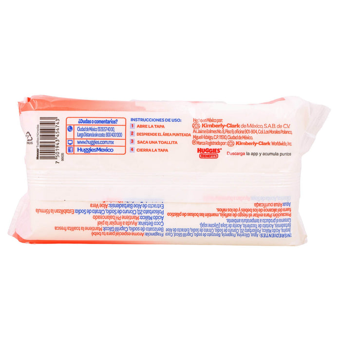 Toallitas Humedas Huggies Cuidado Hidratante Con 80 - WeCare Pharma