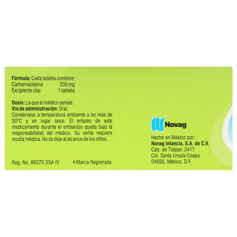 Carpin 200Mg Con 20 Tabletas (Carbamazepina) - WeCare Pharma