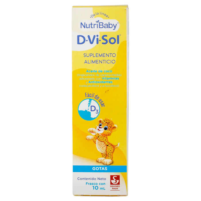 D-Vi-Sol Gotas 10Ml (Vitamina D3) - WeCare Pharma
