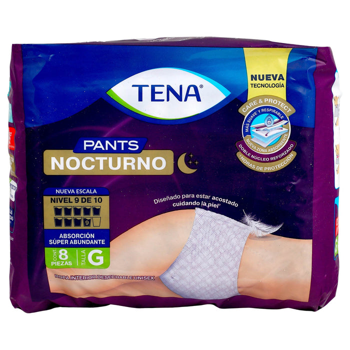 Tena Calz Pants Nocturno Grande Con 8 - WeCare Pharma