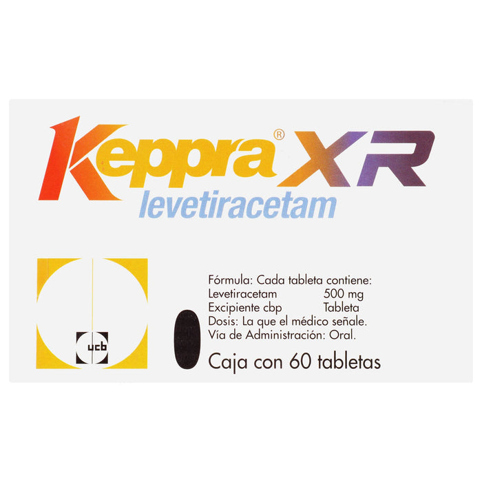 Keppra Xr 500Mg Con 60 Tabletas (Levetiracetam) - WeCare Pharma
