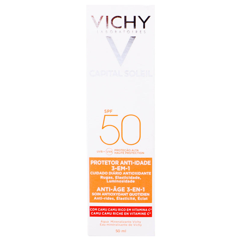 Vichy Capital Soleil Fps50 Antiedad 3En1 50Ml - WeCare Pharma