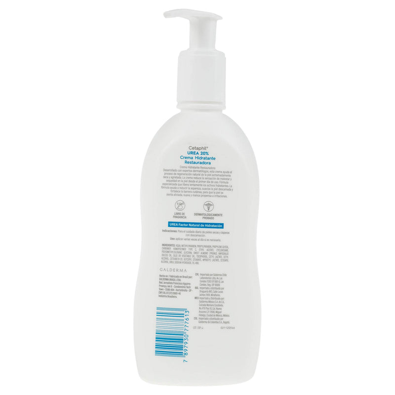 Cetaphil Pro Urea 20% Crema Hidratante Restauradora 296Ml - WeCare Pharma