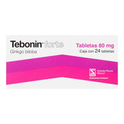 Tebonin Forte 80Mg Con 24 Tabletas (Ginkgo Biloba) - WeCare Pharma