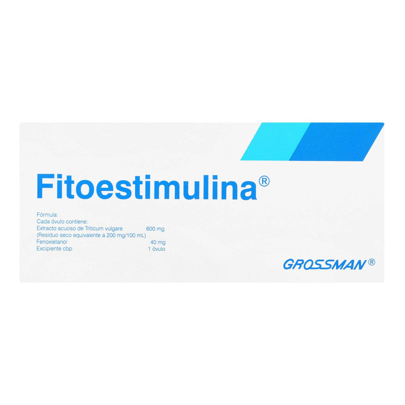 Fitoestimulina Ovulos 600Mg/40Mg Con 6 (Triticum Vulgare/Fenoxietanol) - WeCare Pharma