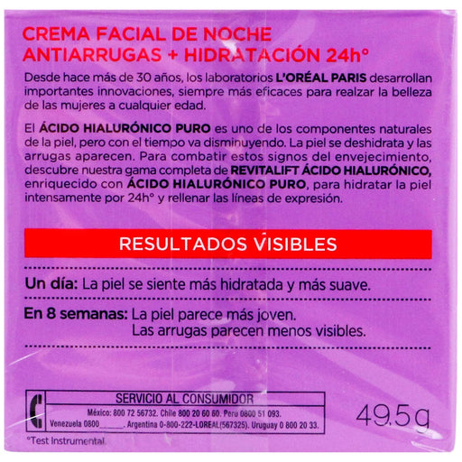 Loreal Revitalift Crema Noche 50Ml - WeCare Pharma