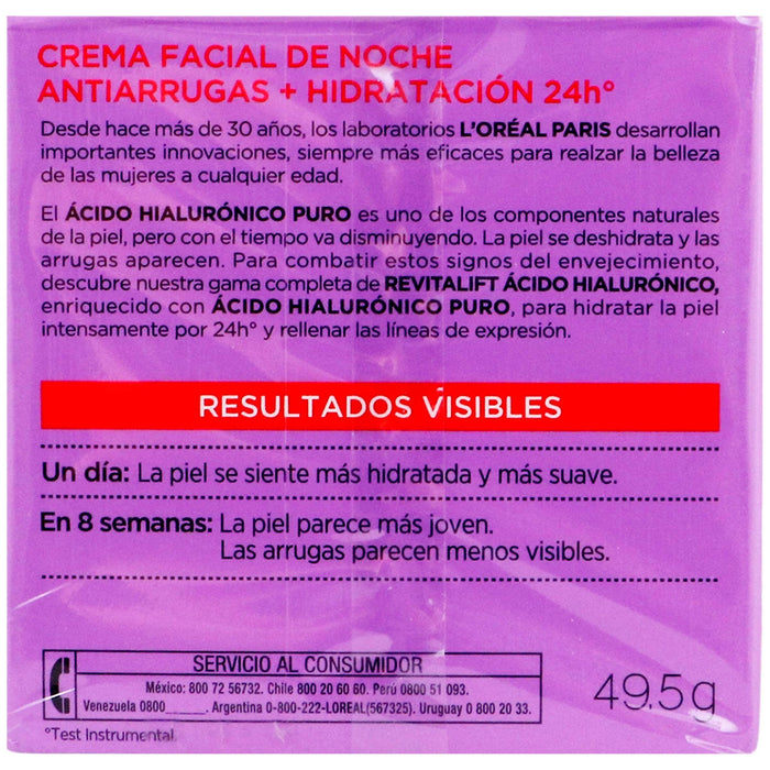 Loreal Revitalift Crema Noche 50Ml - WeCare Pharma