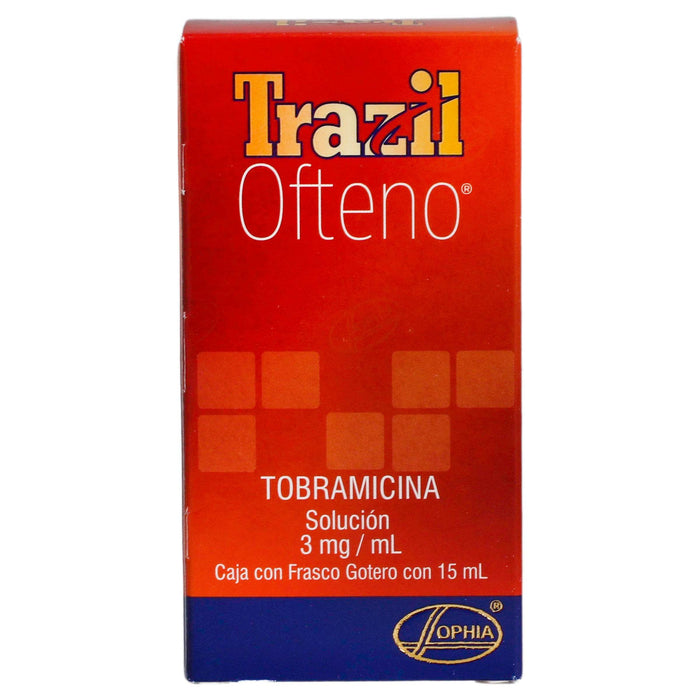 Trazil Ofteno Gotas 3Mg/Ml 15Ml (Tobramicina) - WeCare Pharma
