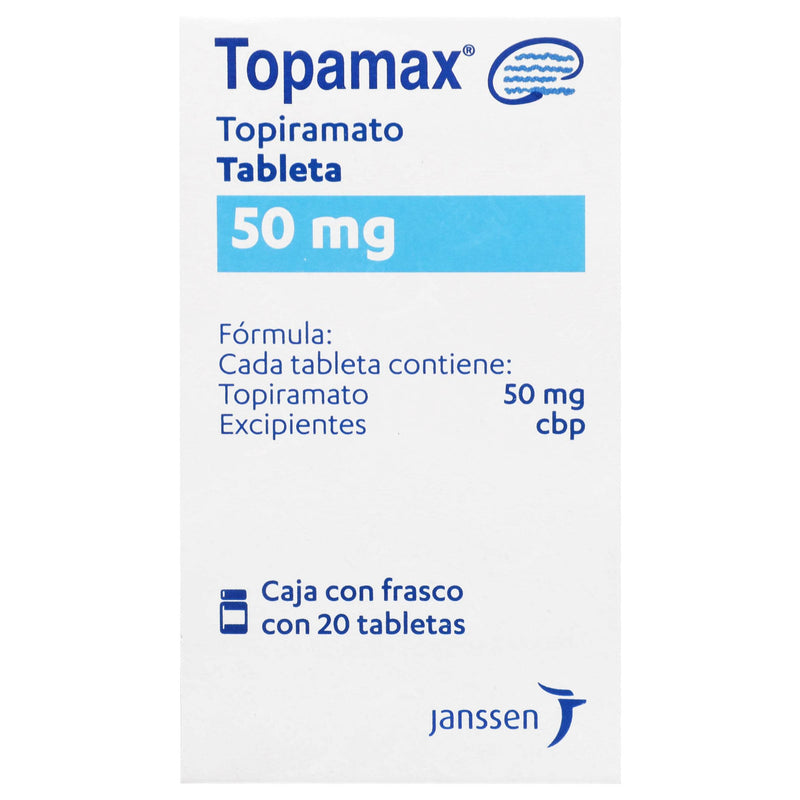 Topamax 50Mg Con 20 Tabletas (Topiramato) - WeCare Pharma