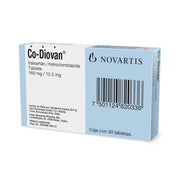 Co-Diovan 160Mg/12.5Mg Con 30 Tabletas (Valsartan/Hidroclorotiazida) - WeCare Pharma
