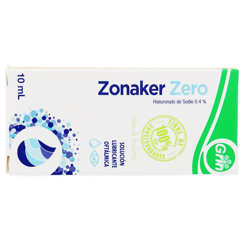 Zonaker Zero Gotas 0.4% 10Ml (Hialuronato De Sodio) - WeCare Pharma