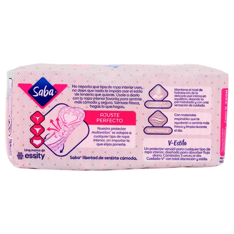 Protectores Diarios Saba Multiforma Con 28 - WeCare Pharma