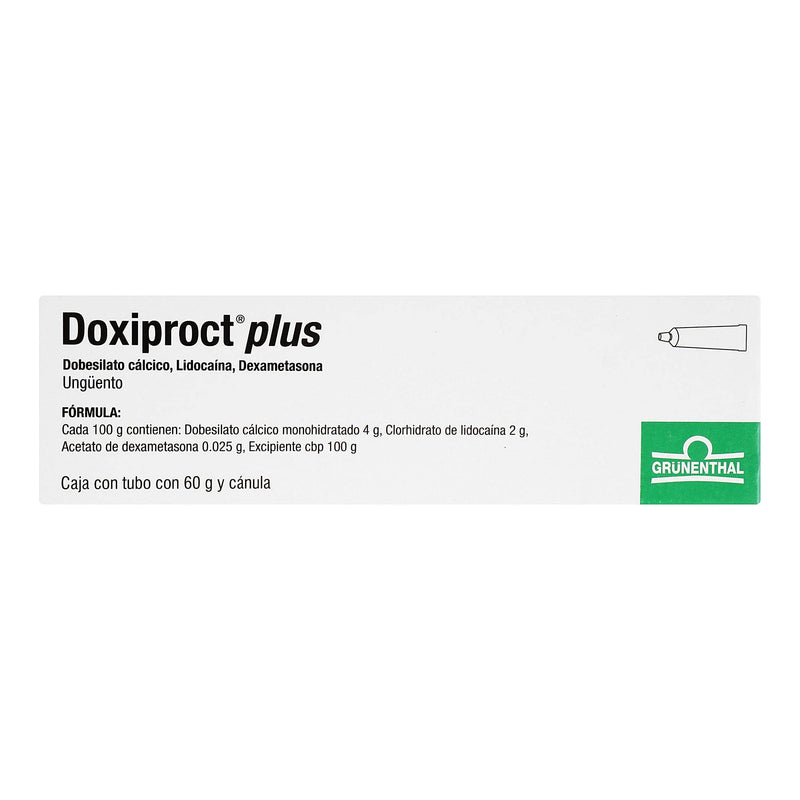 Doxiproct Plus Tubo 60G - WeCare Pharma