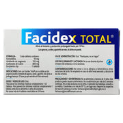 Facidex Total 10Mg/165/800Mg Con 5 Tabletas (Famotidina/Hidroxido De Magensio/Carbonato De Calcio) - WeCare Pharma