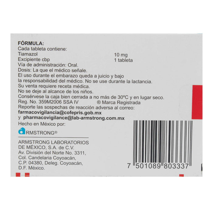 Ganglioside 10Mg Con 20 Tabletas (Tiamazol) - WeCare Pharma