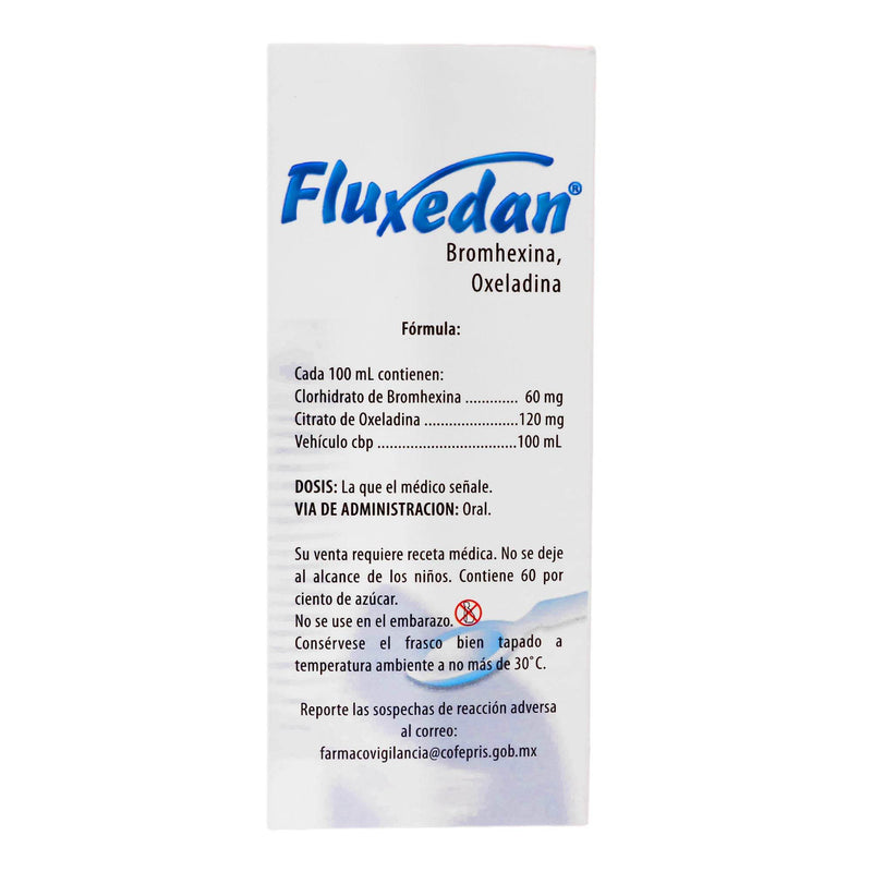 Fluxedan Jarabe 225Ml (Bromehexina/Oxeladina) - WeCare Pharma
