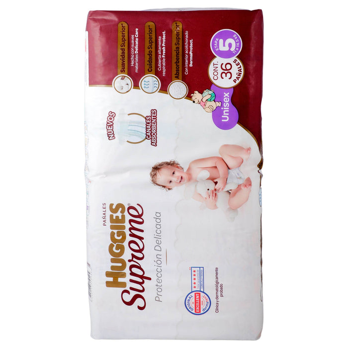 Huggies Supreme Niño E5 Con 36 - WeCare Pharma
