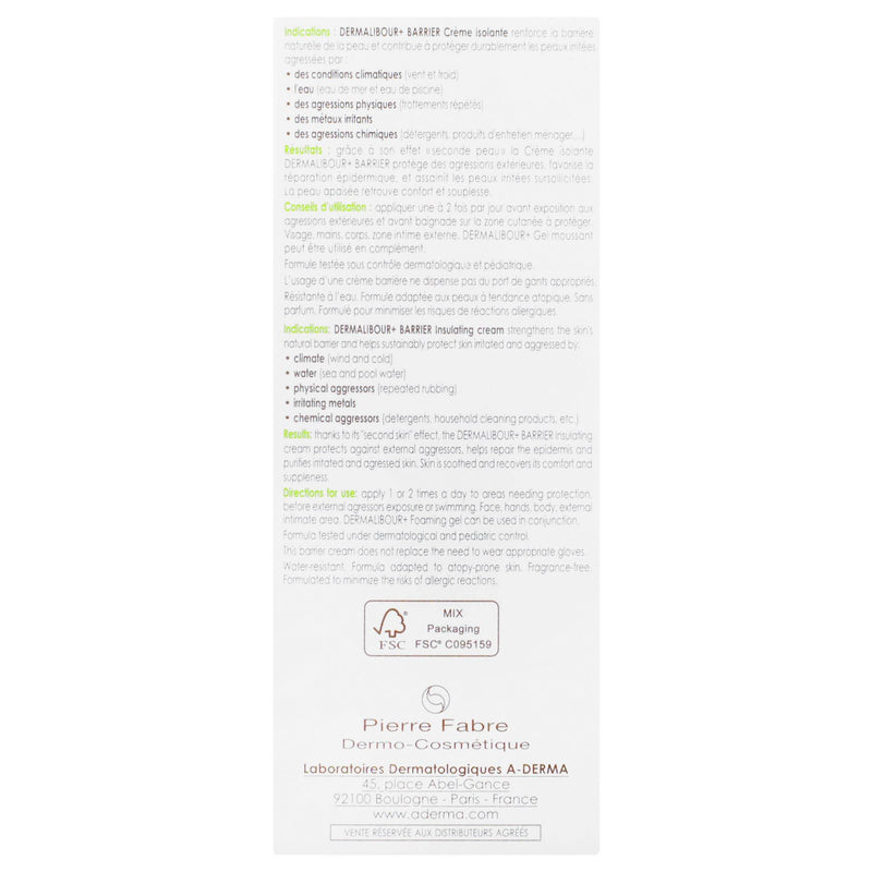 A-Derma Dermalibour Crema Protectora 50Ml - WeCare Pharma