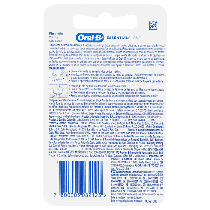 Hilo Dental Oral B Essential Floss Con 1 - WeCare Pharma