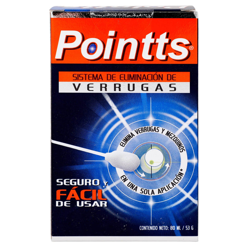 Pointts (Éter Dimetílico/ Propano/Isobutano) Solución 80Ml Con 12 Aplicadores - WeCare Pharma