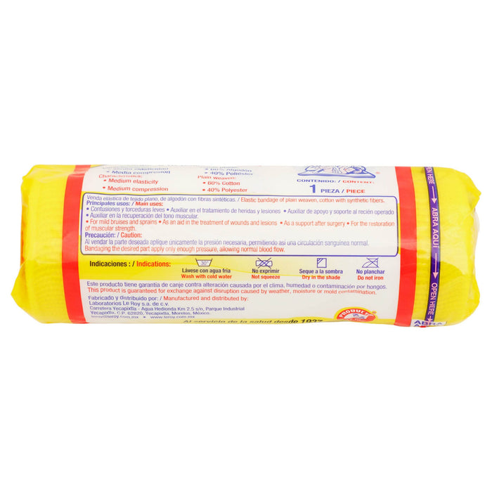 Venda Elástica 15Cm Leroy - WeCare Pharma