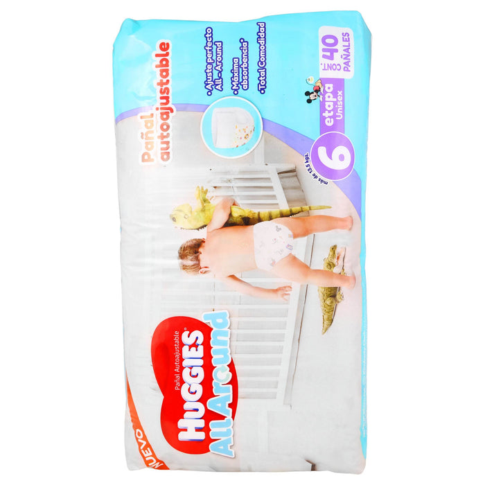 Huggies All-Around E6 Con 40 - WeCare Pharma
