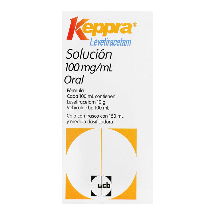 Keppra Solución 100Mg/Ml 150Ml (Levetiracetam) - WeCare Pharma