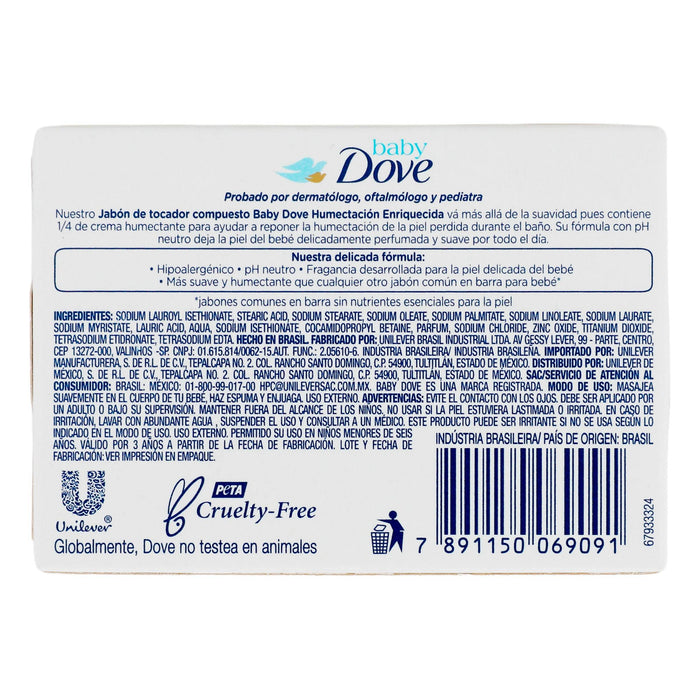 Jabon Dove En Barra Baby 90G - WeCare Pharma