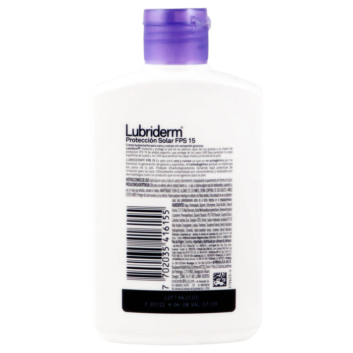 Lubriderm Protector Solar Fps 15 200Ml - WeCare Pharma