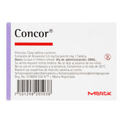 Concor 5Mg Con 30 Tabletas (Bisoprolol) - WeCare Pharma
