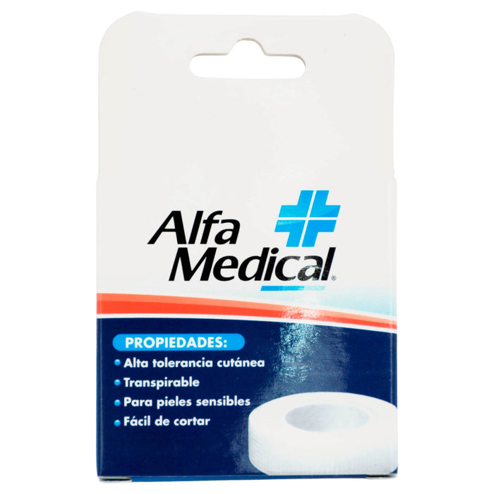 Cinta Adhesiva Transparente 1.25Cm X 5M Alfa Medical - WeCare Pharma