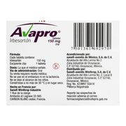 Avapro 150Mg Con 14 Tabletas (Irbesartan) - WeCare Pharma