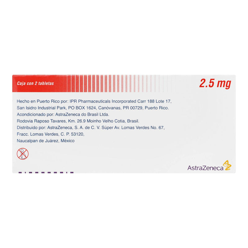 Zomig (Zomitriptilano) Tabletas 2.5Mg Con 2 - WeCare Pharma