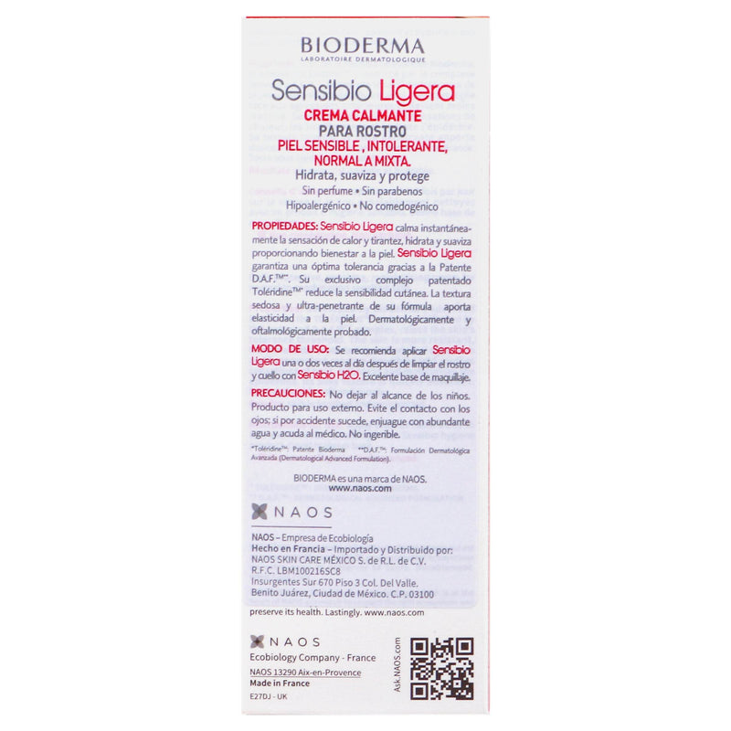 Bioderma Sensibio Ligth Crema 40Ml - WeCare Pharma