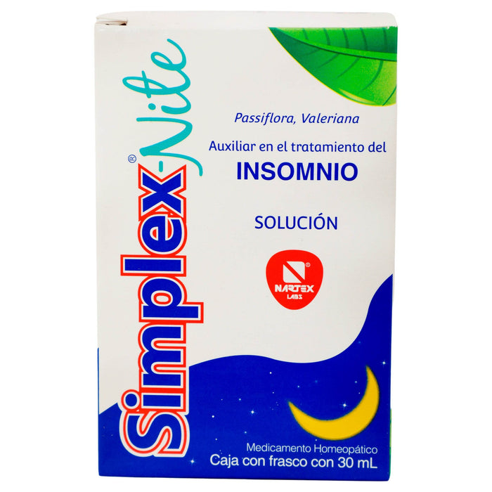 Simplex Nite Fc0 30Ml (Passiflora/Valeriana) - WeCare Pharma