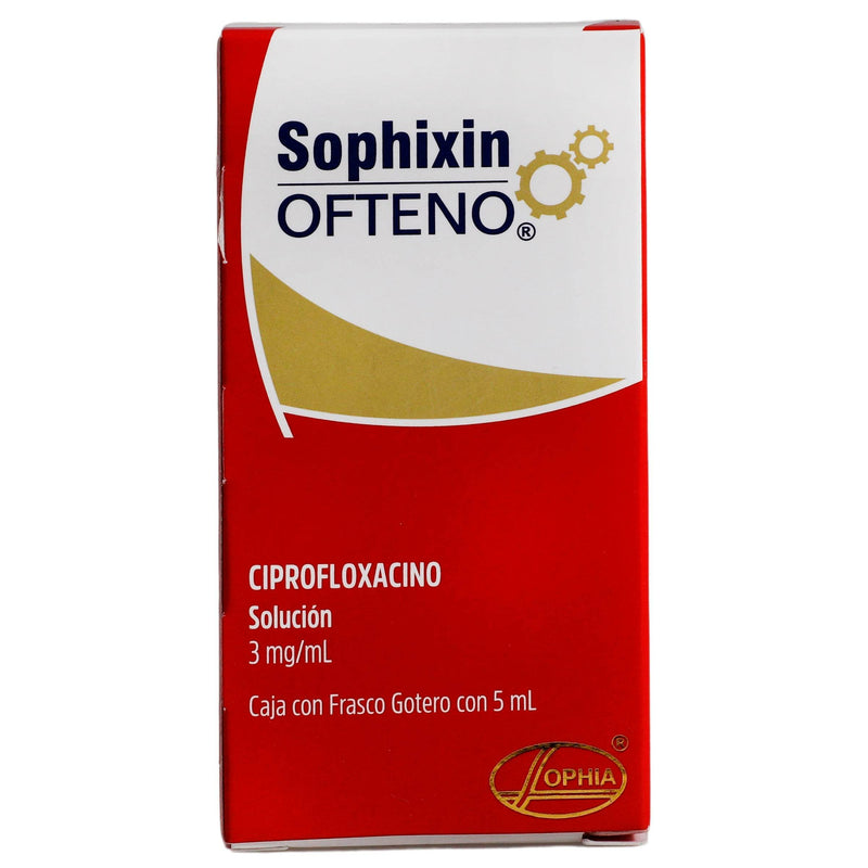 Sophixin Gotas 3Mg/Ml 5Ml (Ciprofloxacino) - WeCare Pharma