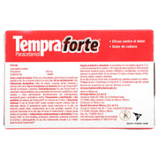 Tempra Forte 650Mg Con 24 Tabletas (Paracetamol) - WeCare Pharma