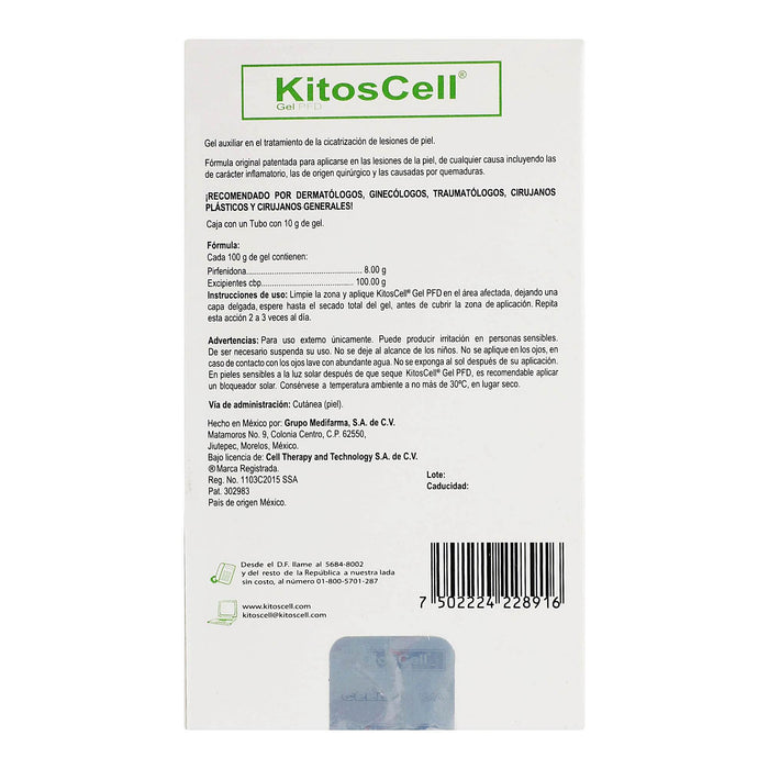 Kitoscell (Pirfenidona) Gel 10G - WeCare Pharma