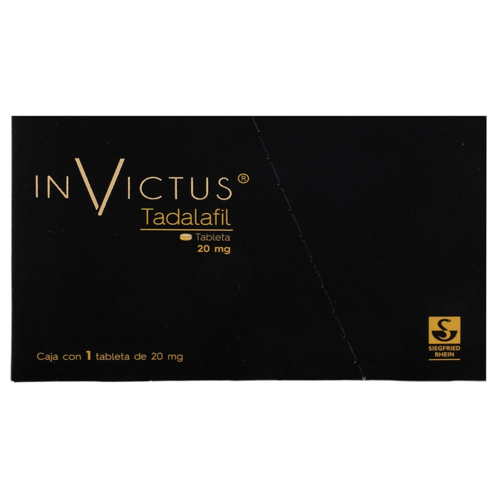 Invictus 20Mg Con 1 Tabletas (Tadalafil) - WeCare Pharma