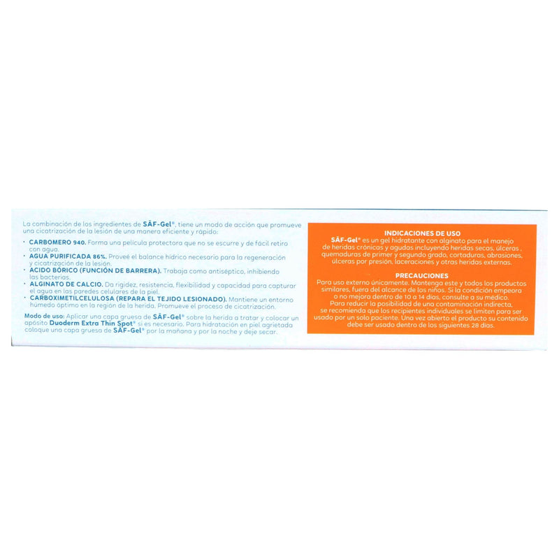 Saf-Gel (Alginato De Calcio) Tubo 85G - WeCare Pharma