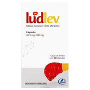 Ludlev 46.2Mg/300Mg Con 60 Capsulas (Silybum Marianum/Acido Alpa Lipoico) - WeCare Pharma