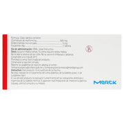 Glucovance 500Mg/5Mg Con 60 Tabletas (Metformina/Glibenclamida) - WeCare Pharma