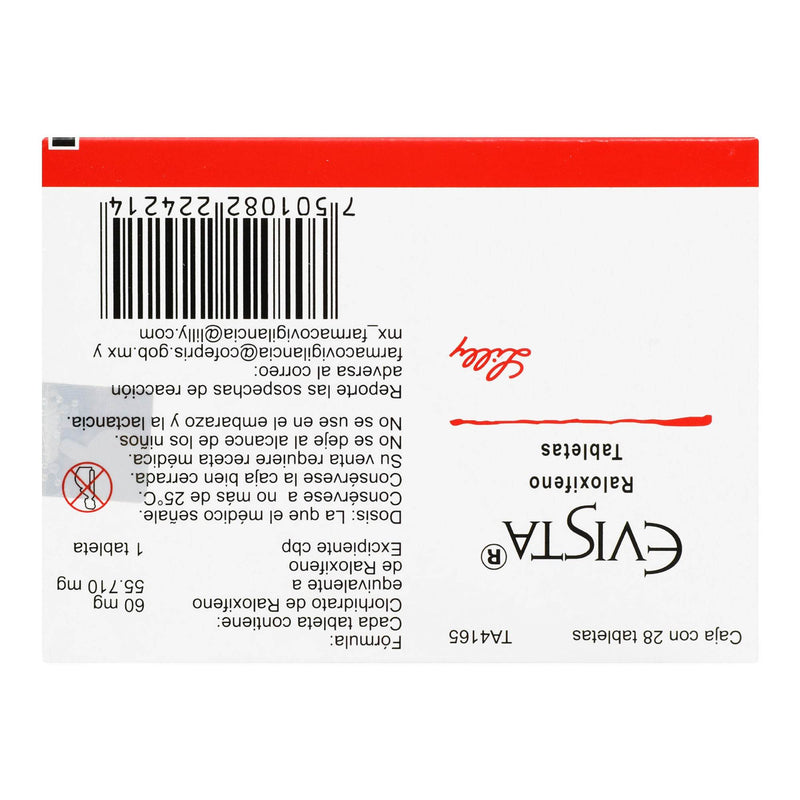 Evista 60Mg Con 28 Tabletas (Raloxifeno) - WeCare Pharma