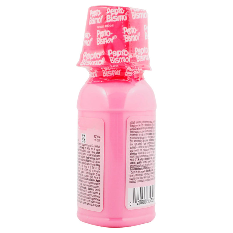 Pepto Bismol Suspensión 1.75G/100Ml 118Ml (Subsalicilato De Bismuto) - WeCare Pharma