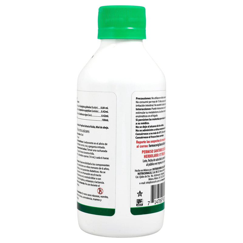 Broncolin Etiqueta Verde Jarabe 250Ml (Mezcla De Plantas) - WeCare Pharma
