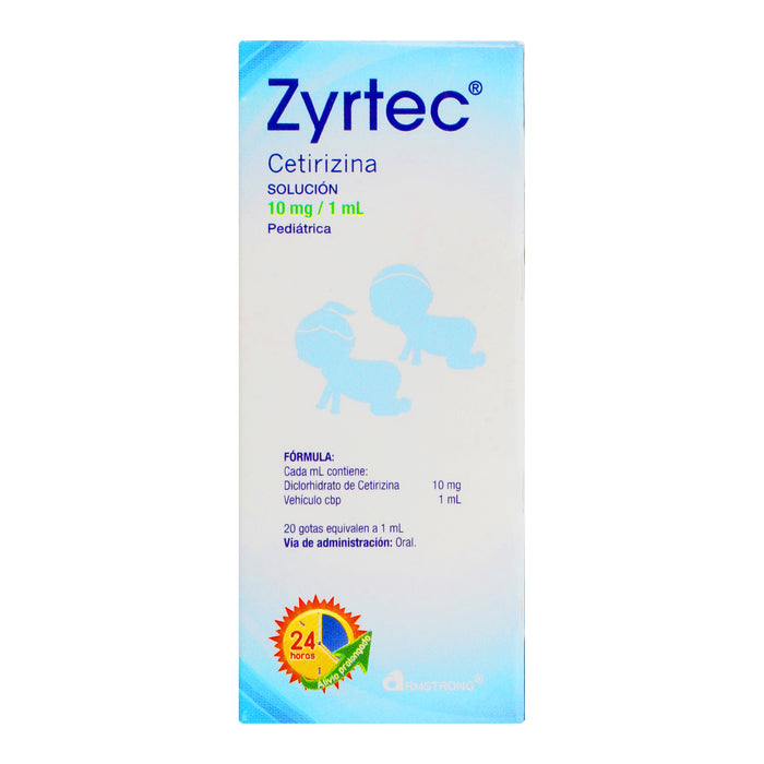 Zyrtec Ped Gotas 10Mg/Ml 10Ml (Cetirizina) 5 - 7501088507144